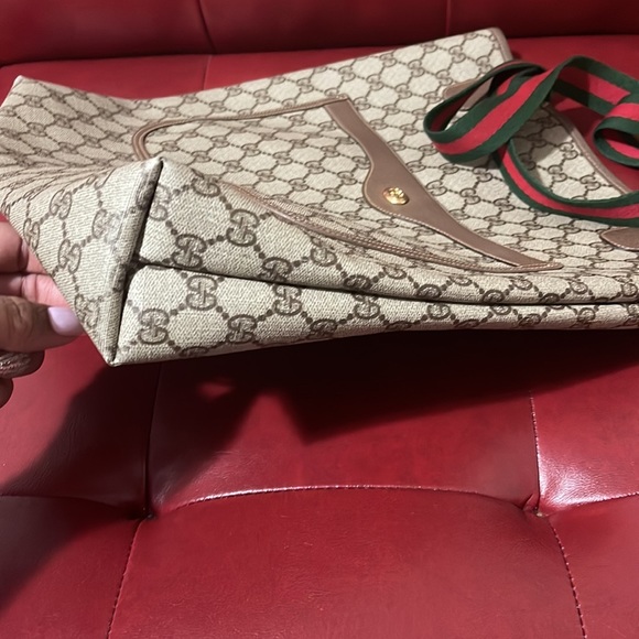 🔥🔥🔥Vintage Gucci Tote Mint Condition🔥🔥🔥🔥🔥🔥Excellent Find True Classic🔥 - Picture 9 of 12